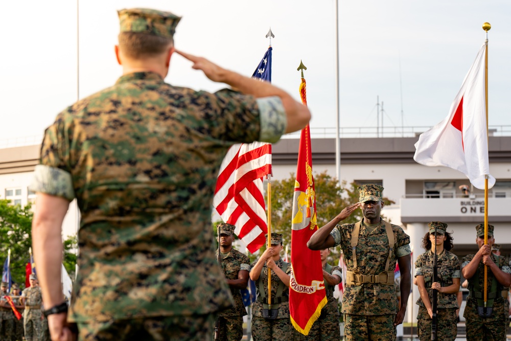 Fair Wind and Following Seas: Headquarters and Headquarters Squadron Relief and Appointment Ceremony