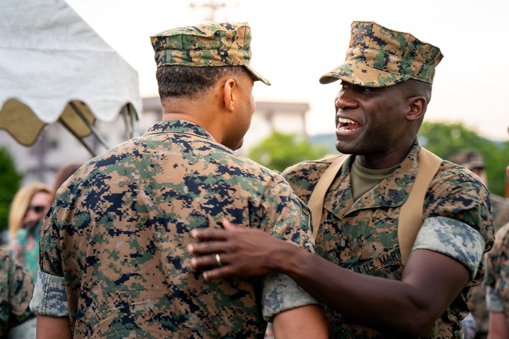 Fair Wind and Following Seas: Headquarters and Headquarters Squadron Relief and Appointment Ceremony