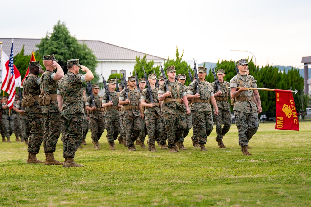 Fair Wind and Following Seas: Headquarters and Headquarters Squadron Relief and Appointment Ceremony