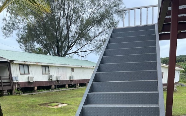 NMCB 4 Refurbishes a Containerized Living Unit on Camp Katuu