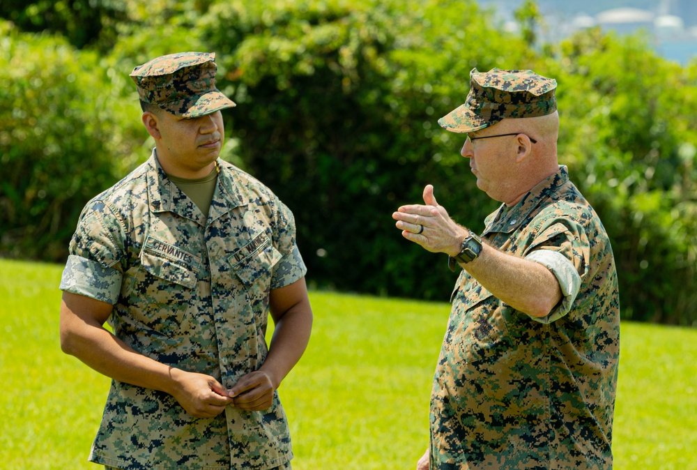 Sgt. Cervantes Promotion Ceremony