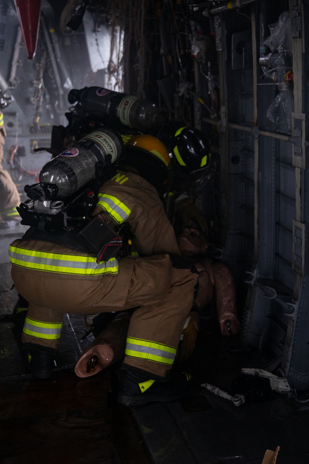 Marine Corps Air Station Iwakuni’s Aircraft Rescue and Firefighting and Fire and Emergency Services were recently awarded as the Medium Fire Department of the Year