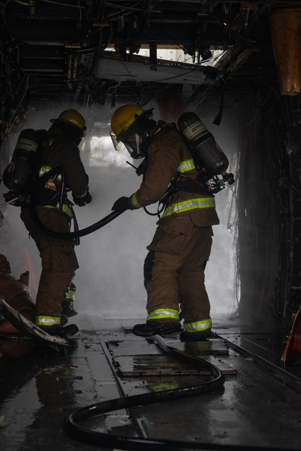 Marine Corps Air Station Iwakuni’s Aircraft Rescue and Firefighting and Fire and Emergency Services were recently awarded as the Medium Fire Department of the Year