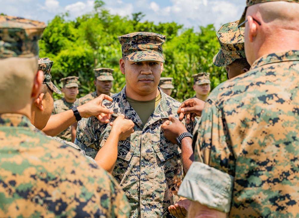 Sgt. Cervantes Promotion Ceremony