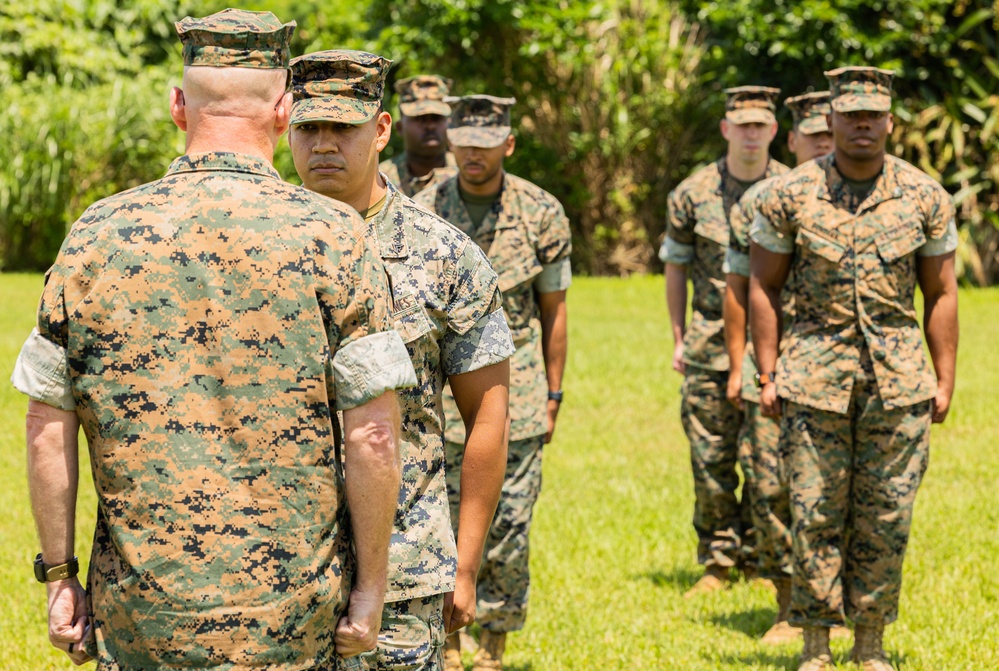 Sgt. Cervantes Promotion Ceremony