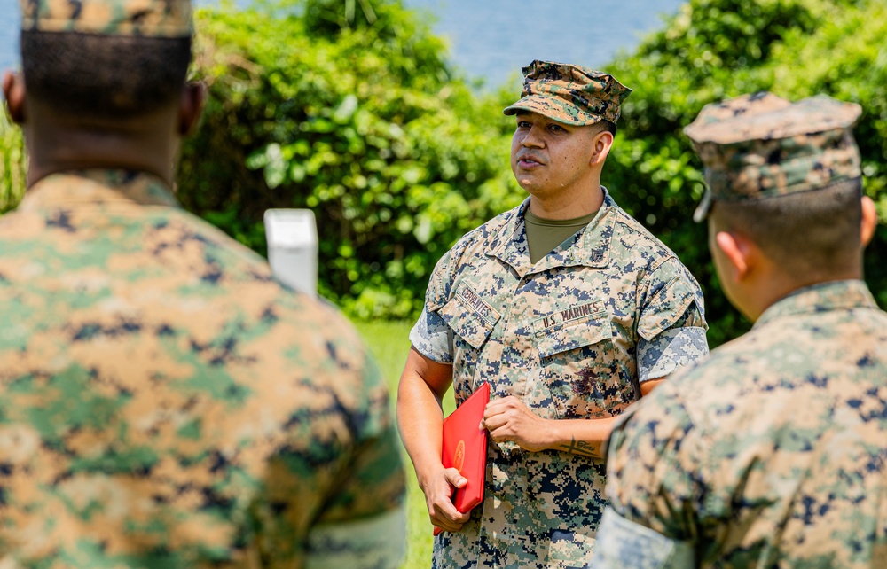 Sgt. Cervantes Promotion Ceremony