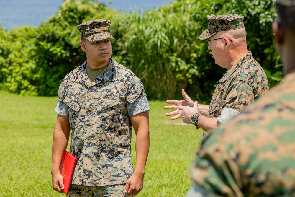 Sgt. Cervantes Promotion Ceremony