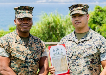 Sgt. Cervantes Promotion Ceremony