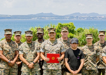 Sgt. Cervantes Promotion Ceremony