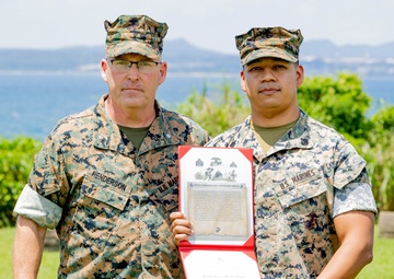 Sgt. Cervantes Promotion Ceremony