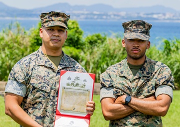 Sgt. Cervantes Promotion Ceremony