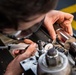 USS Ronald Reagan (CVN 76) Sailors fabricate parts in machine repair shop