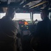 The Emory S. Land departs Apra Harbor, Guam