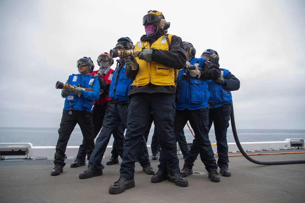 Mass Casualty Drill Aboard USS Tripoli