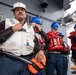 Replenishment-At-Sea Aboard USS Tripoli