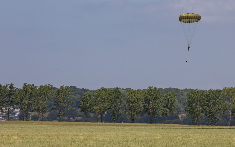 80TH ANNIVERSARY OF D-DAY 7TH PARA AIRBORNE OPERATION