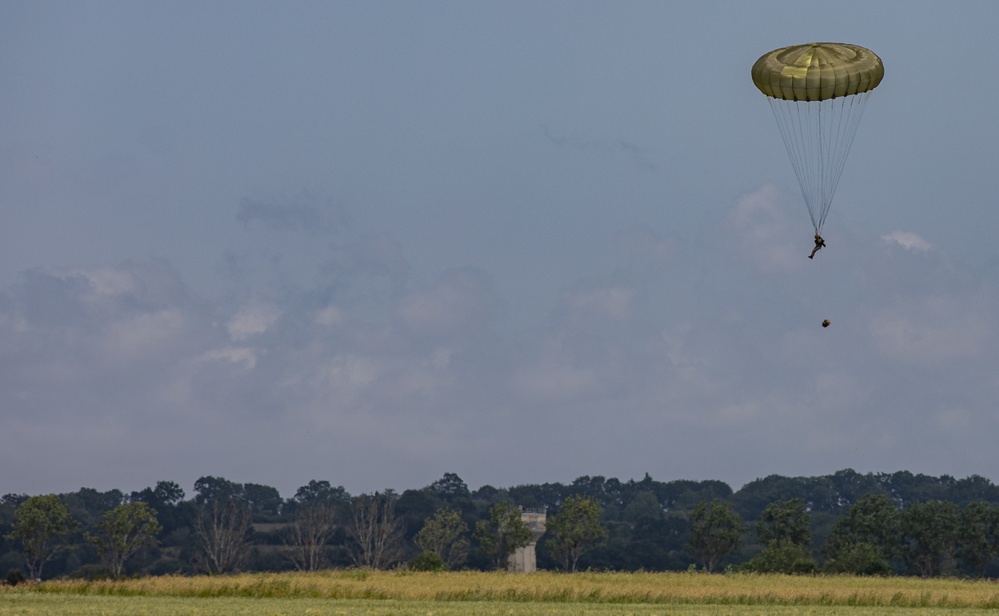 80TH ANNIVERSARY OF D-DAY 7TH PARA AIRBORNE OPERATION