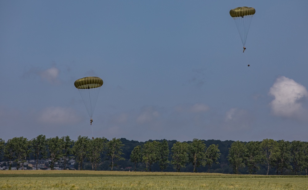 80TH ANNIVERSARY OF D-DAY 7TH PARA AIRBORNE OPERATION