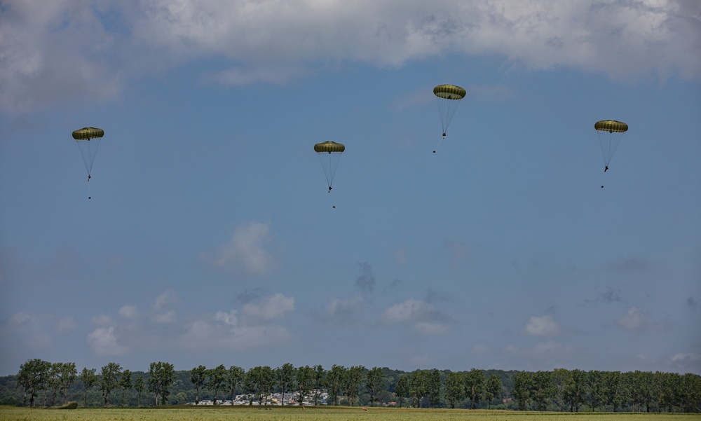 80TH ANNIVERSARY OF D-DAY 7TH PARA AIRBORNE OPERATION