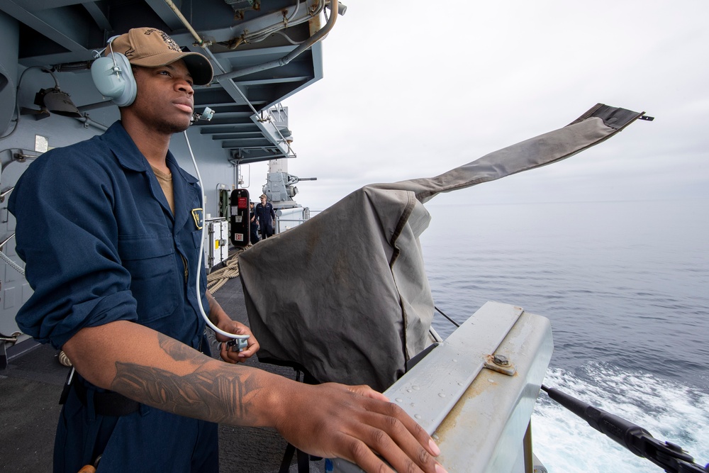 USS Tripoli CIWS Maintenance