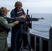 USS Tripoli Triad M240B Gun Shoot