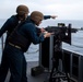 USS Tripoli Triad M240B Gun Shoot