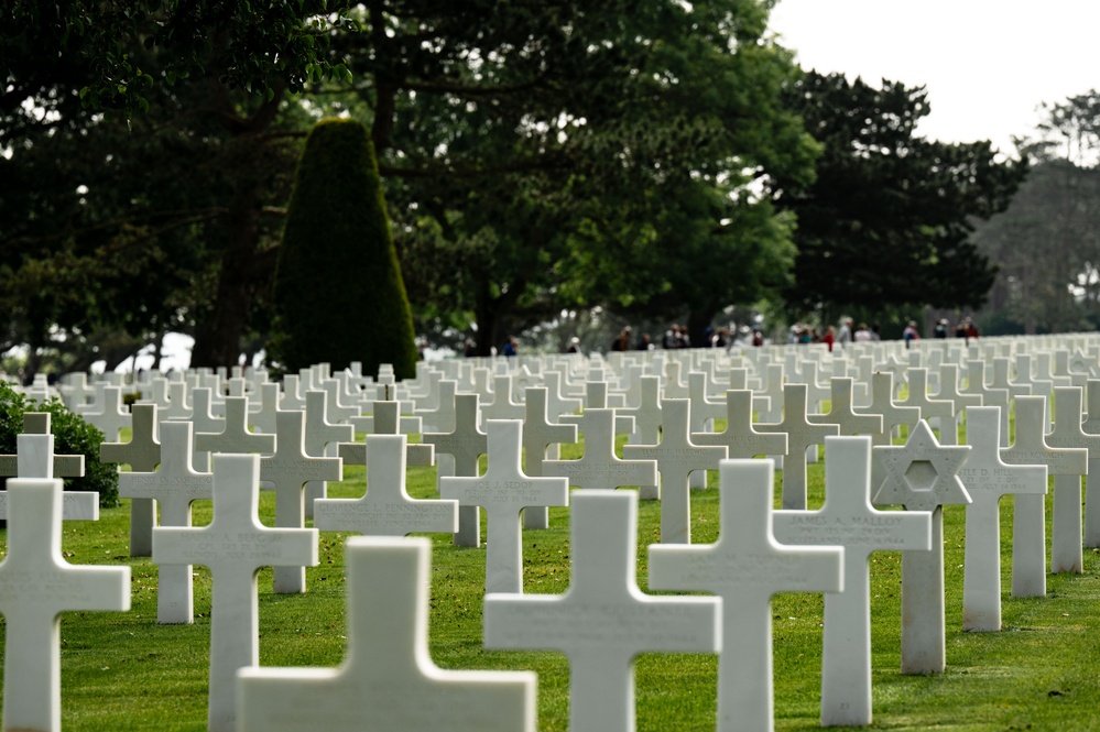 Miss America Honors D-Day in Normandy