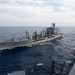 USS Ronald Reagan (CVN 76) conducts a fueling-at-sea and replenishment-at-sea with USNS Rappahannock (T-AO 204)