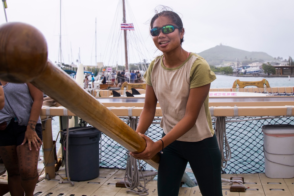 FestPAC 2024: Marine Corps Base Hawaii welcomes the Polynesian Voyaging Society