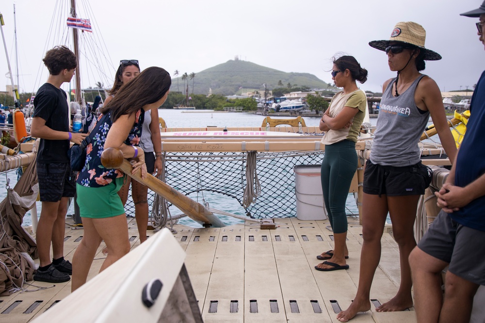 FestPAC 2024: Marine Corps Base Hawaii welcomes the Polynesian Voyaging Society