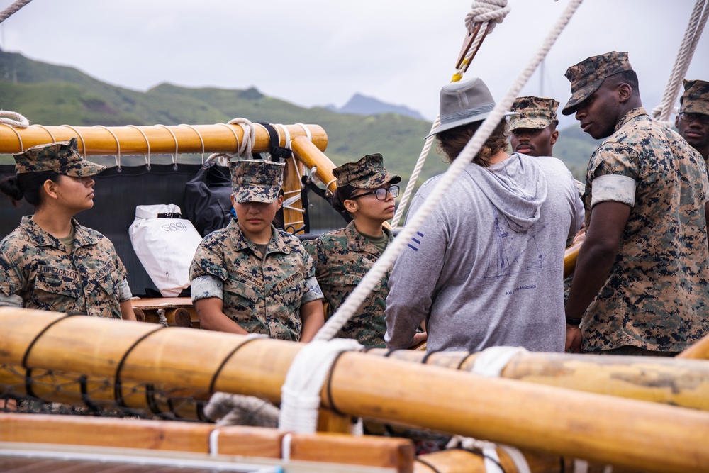 FestPAC 2024: Marine Corps Base Hawaii welcomes the Polynesian Voyaging Society