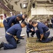 Midshipmen Perform Chain Maintenance Aboard USS Tripoli