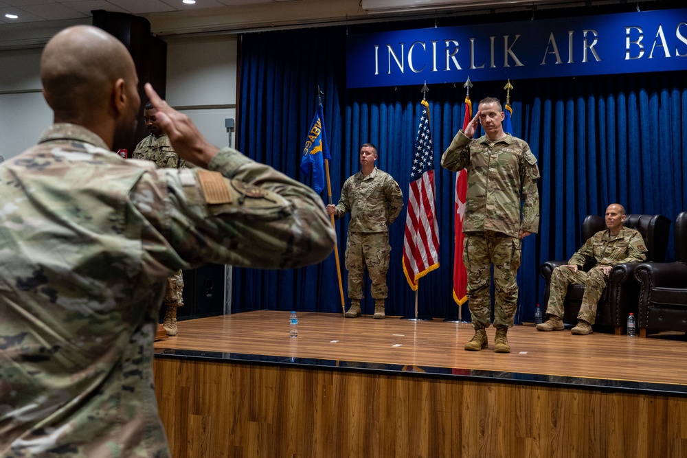 39th Medical Group welcomes new commander at change of command ceremony