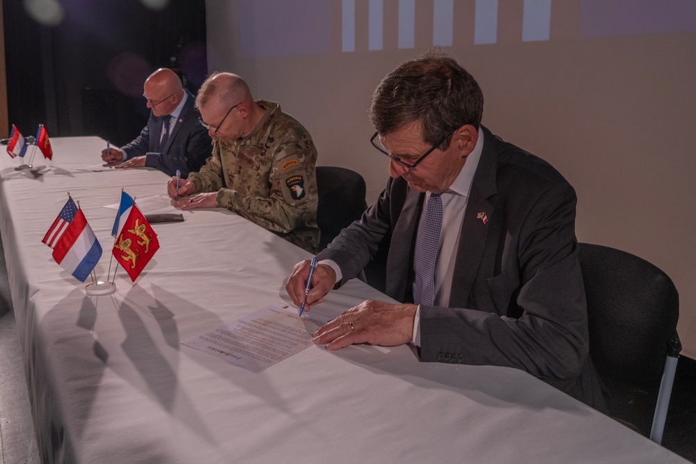 Cooperation Agreement Signing