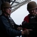 USS Tripoli CO, CMC participate in M240B gun shoot