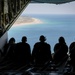 U.S. Air Force Special Tactics Airmen perform a freefall jump in honor of the 80th anniversary of D-Day