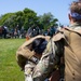 U.S. Air Force Special Tactics Airmen perform a freefall jump in honor of the 80th anniversary of D-Day
