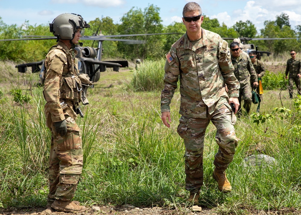 JPMRC-X | Lt. Gen. James Jarrard (DCG, USARPAC) Visit