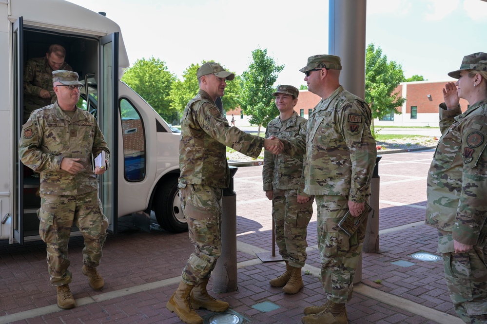 Strengthening Ties: Fifteenth AF Command tour at JBLE