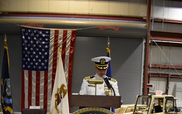 Barnes Takes Command at Naval Medical Readiness Logistics Command