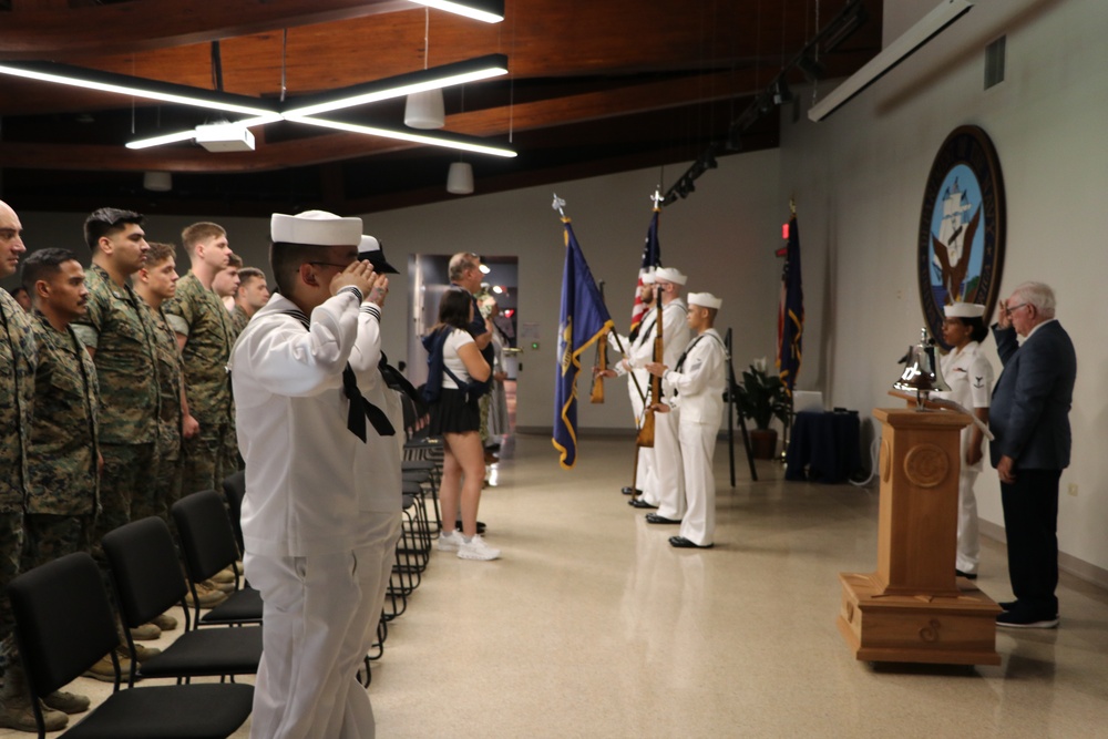 Honor Guard and Navy Band Performs for Battle of Midway Commemoration