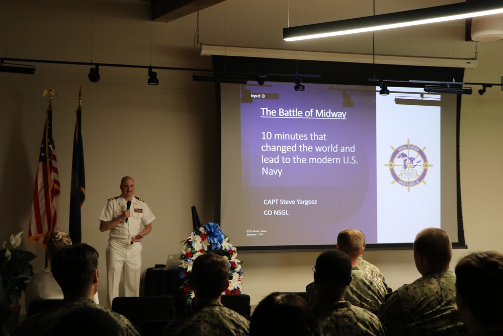 Captain Yargosz Shares History of Battle of Midway