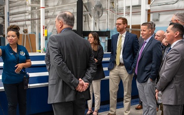 Deputy Assistant Secretary of the Air Force for Operational Energy Visits Tinker