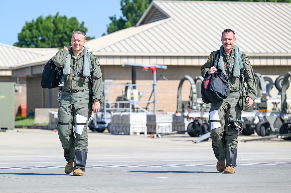 DVIDS - Images - Col. Smith performs final flight as 20th FW commander ...