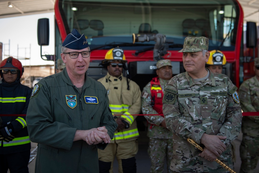 Grupo 4 firefighter sunshade project finalizes during RS24