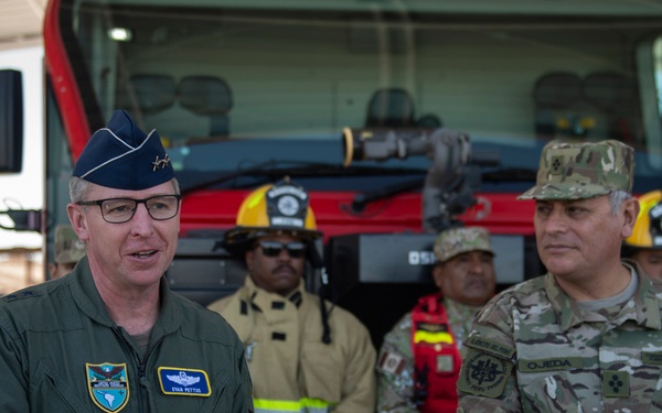 Grupo 4 firefighter sunshade project finalizes during RS24