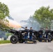 Presidential Salute Battery Fires 21 Gun Salute