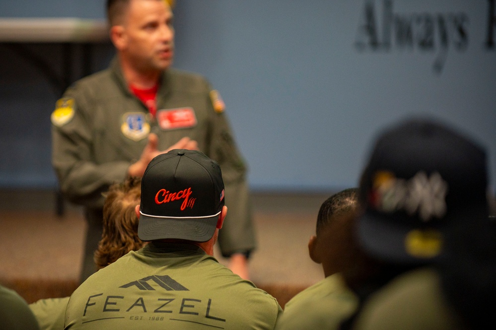 Bengals visit the 121 ARW