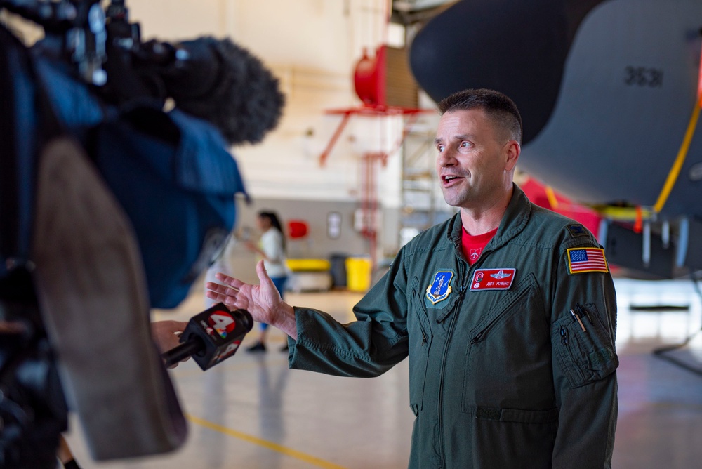 Bengals visit the 121 ARW