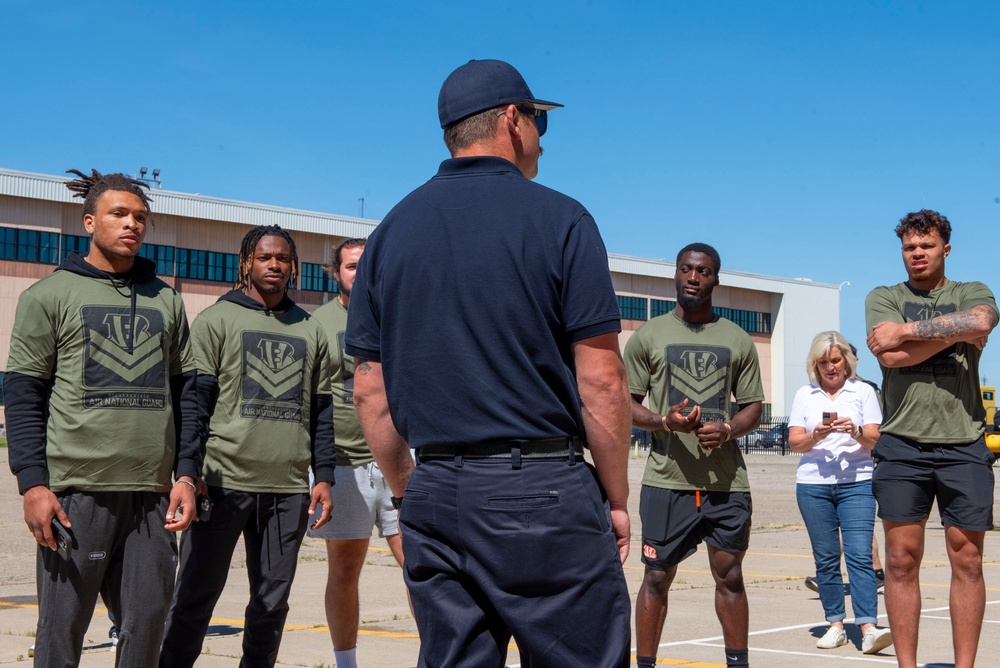 Bengals visit the 121 ARW
